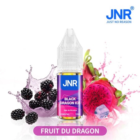 JNR black dragon ice 10ml 20mg de sels de nicotine