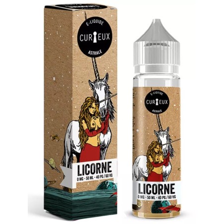 Curieux licorne astrale