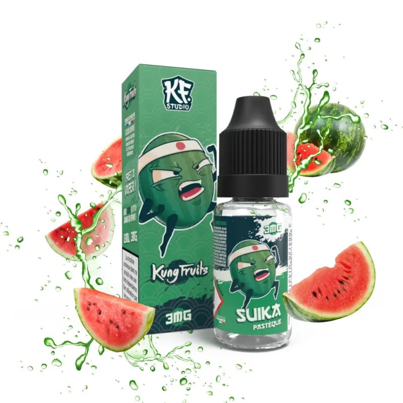 Cloud vapor suika pastèque kung fruits e-liquide