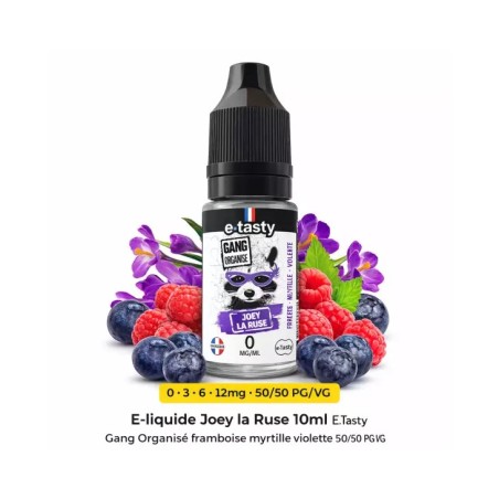 e tasty joey la ruse framboise myrtille violette eliquide