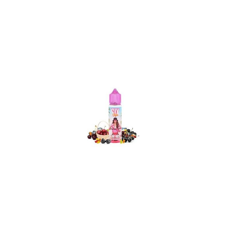 Six vape love rider double cerise bonbons fruités eliquide